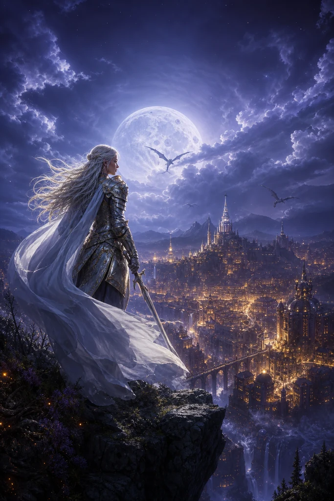 Fantasy novel cover