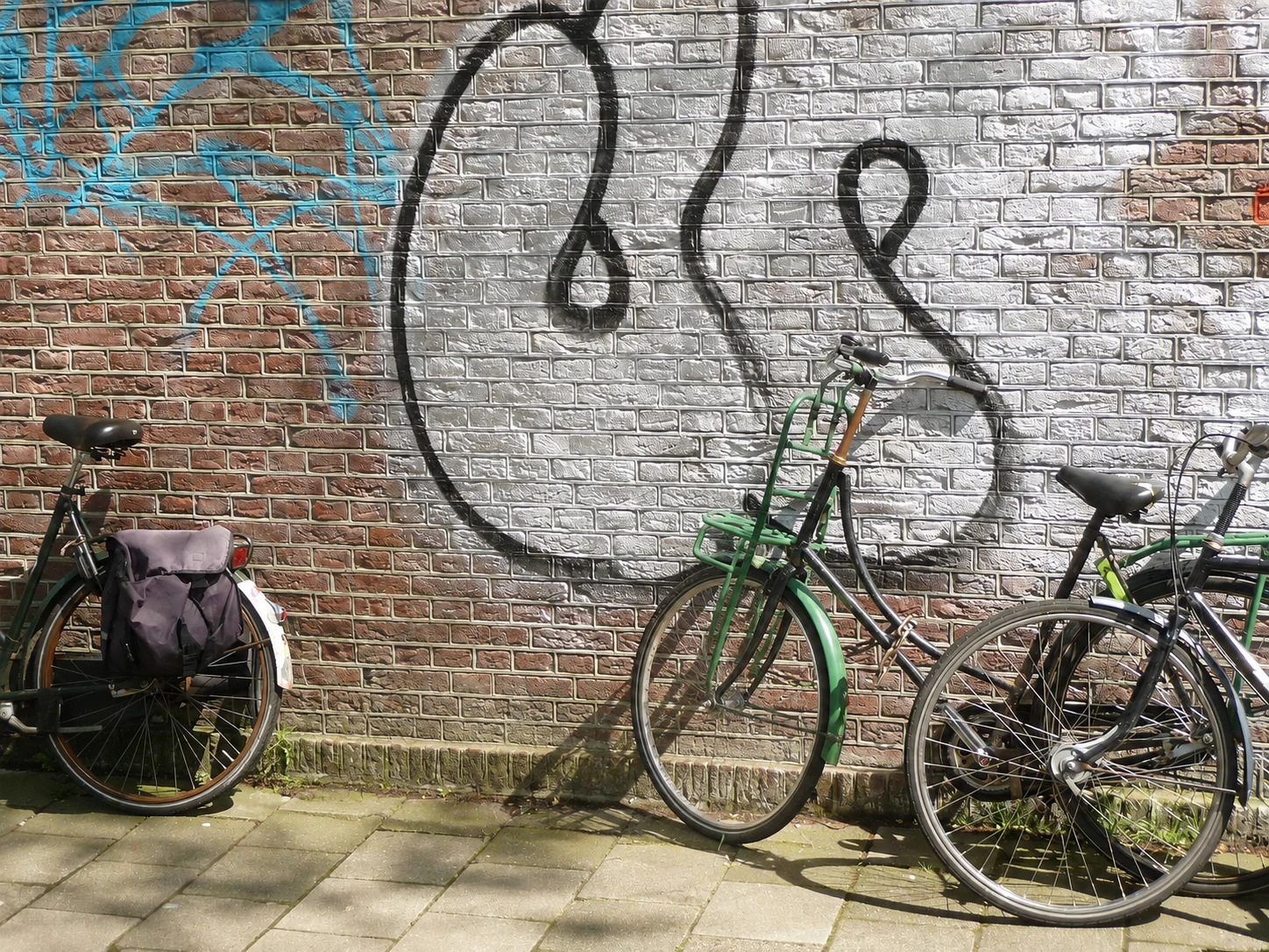 Edited bicycle photograph