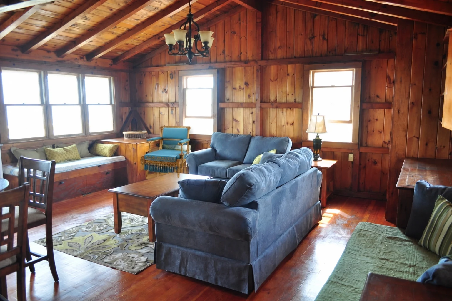 Reference chair transplanted into a cottage room